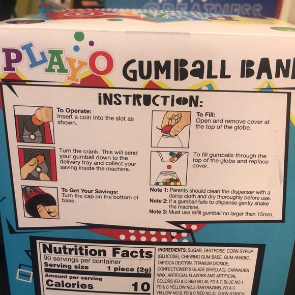 2 Playo Dubble Bubble Gumball Bank Machines - Picture 6 of 6